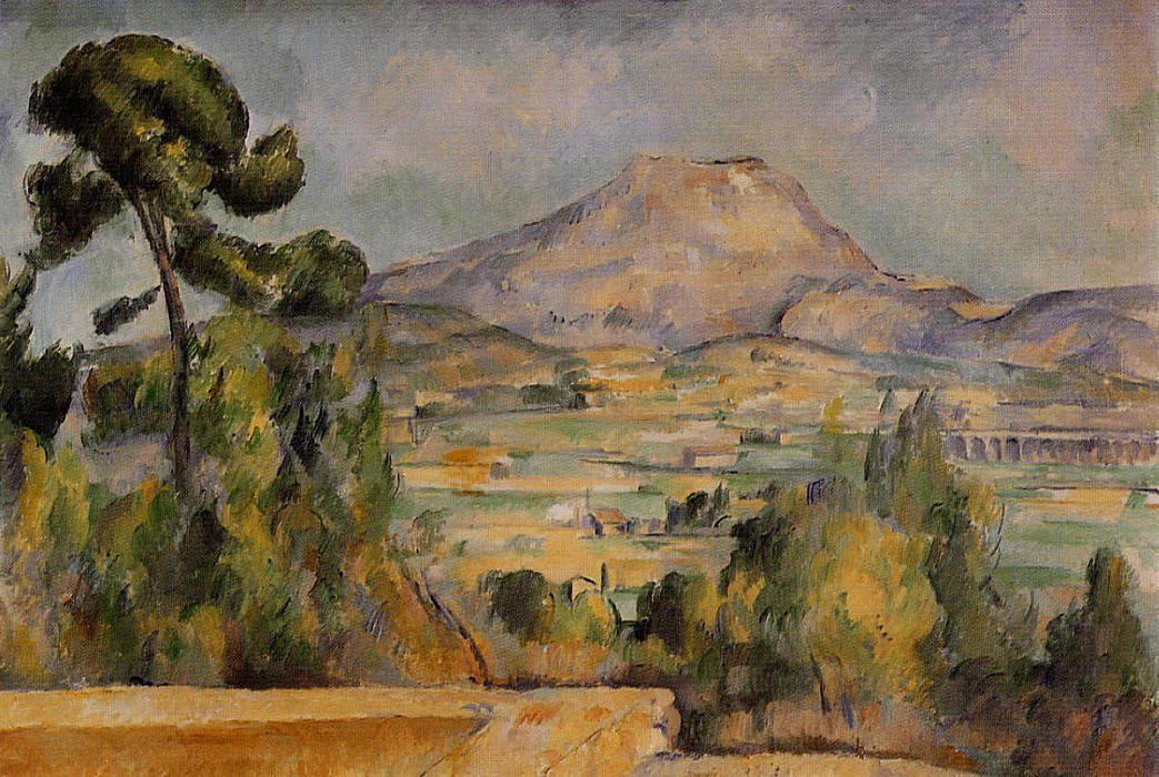 Cézanne Montagne Sainte Victoire 1904