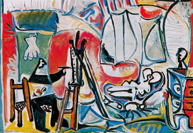 Many people realized that pablo picasso was. Пабло Пикассо художник. Пикассо художник и его модель. Художник Пикассо картина художник 1963. Пабло Пикассо художник и его модель 1963.