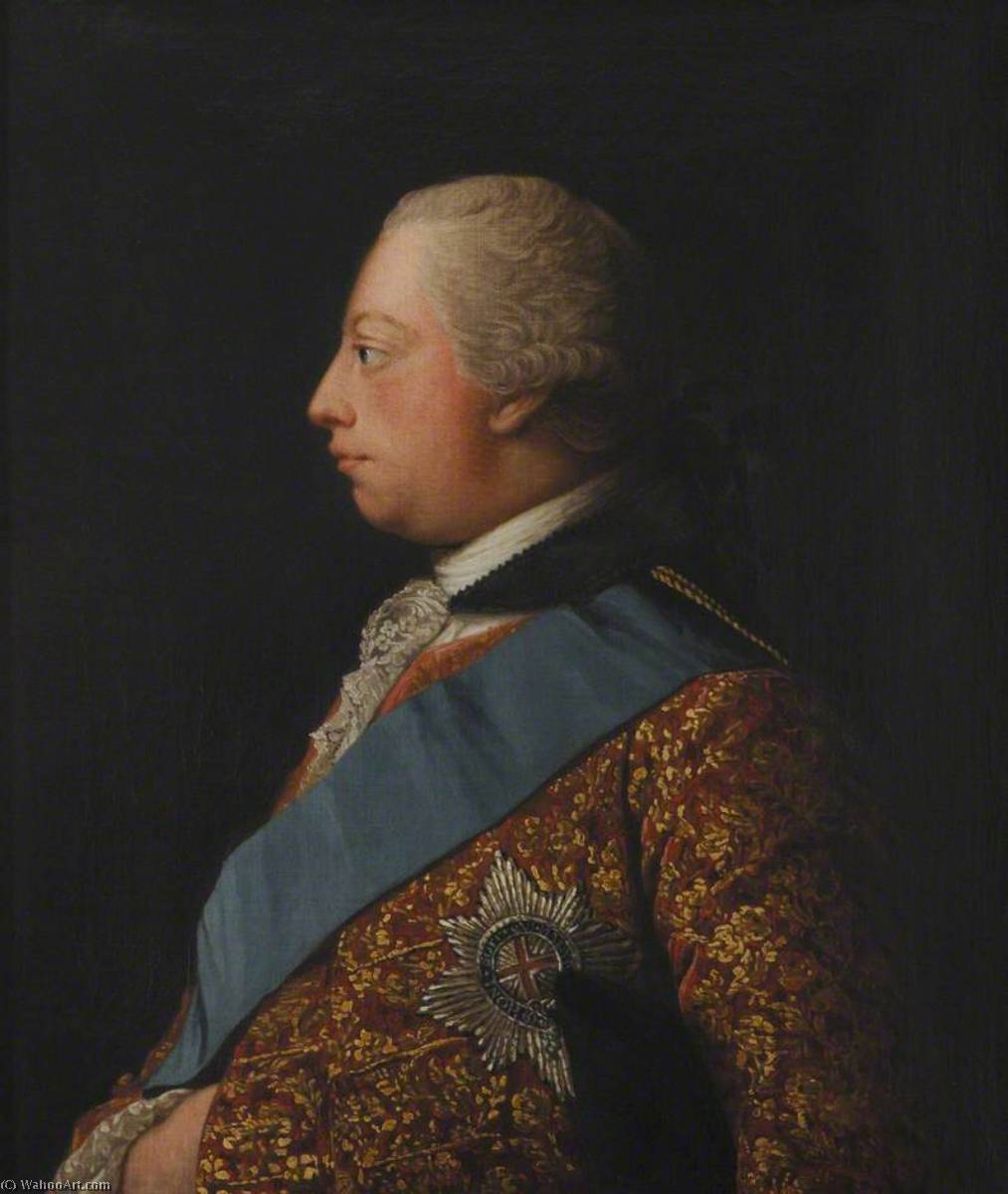 Король георг iii. Георг III. Король Георг 3. George III (1738 - 1820). Рейнольдс Георг 3.