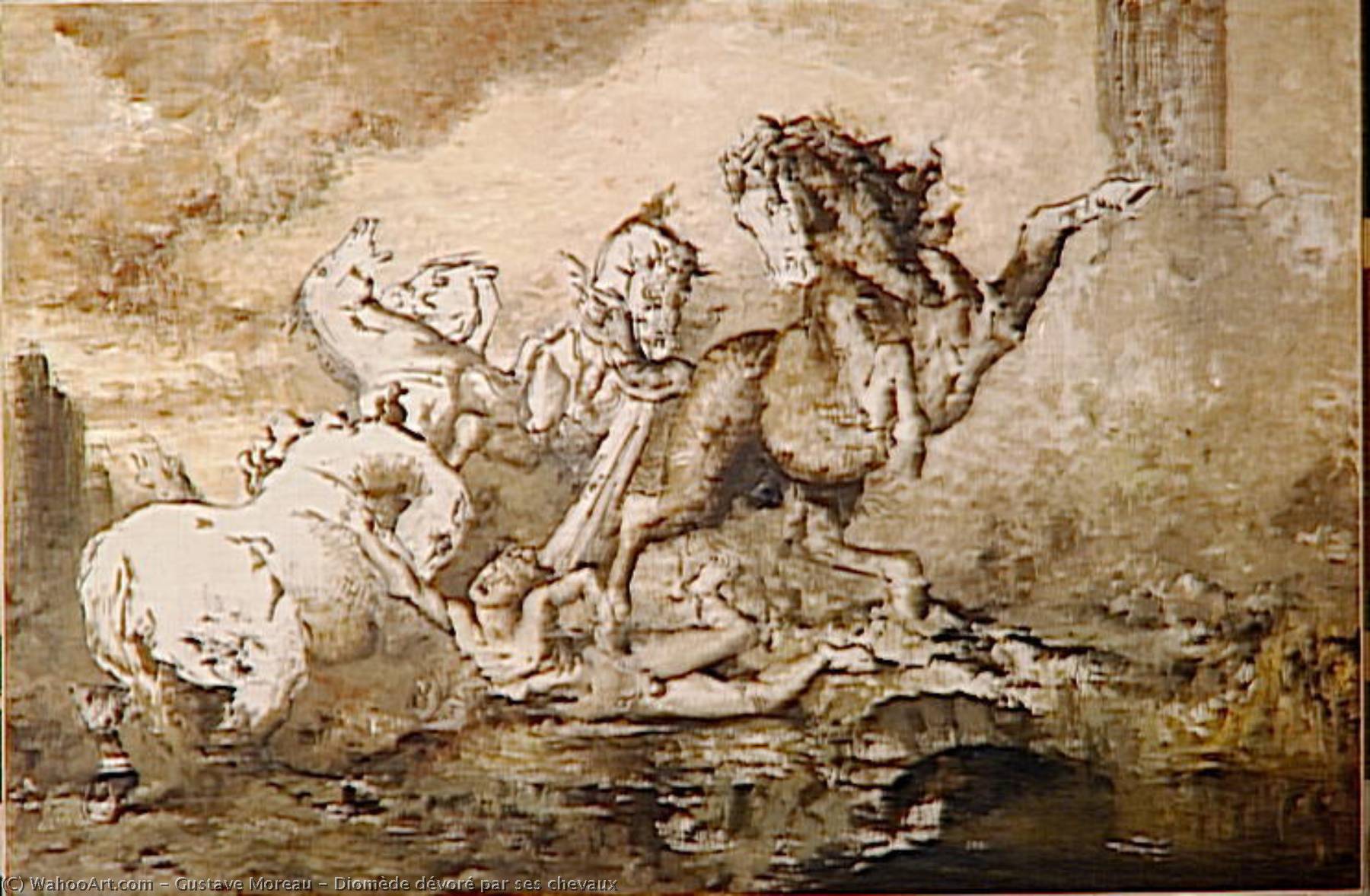 Кони диомеда. Кони Диомеда картина. 12 Подвигов Геракла кони Диомеда. Гюстав Моро Диомед. Жерико кони Диомеда.